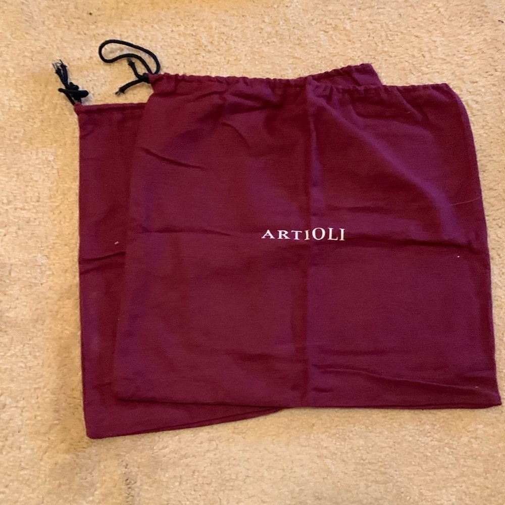 NWOT Artoli Boot Dust Bags